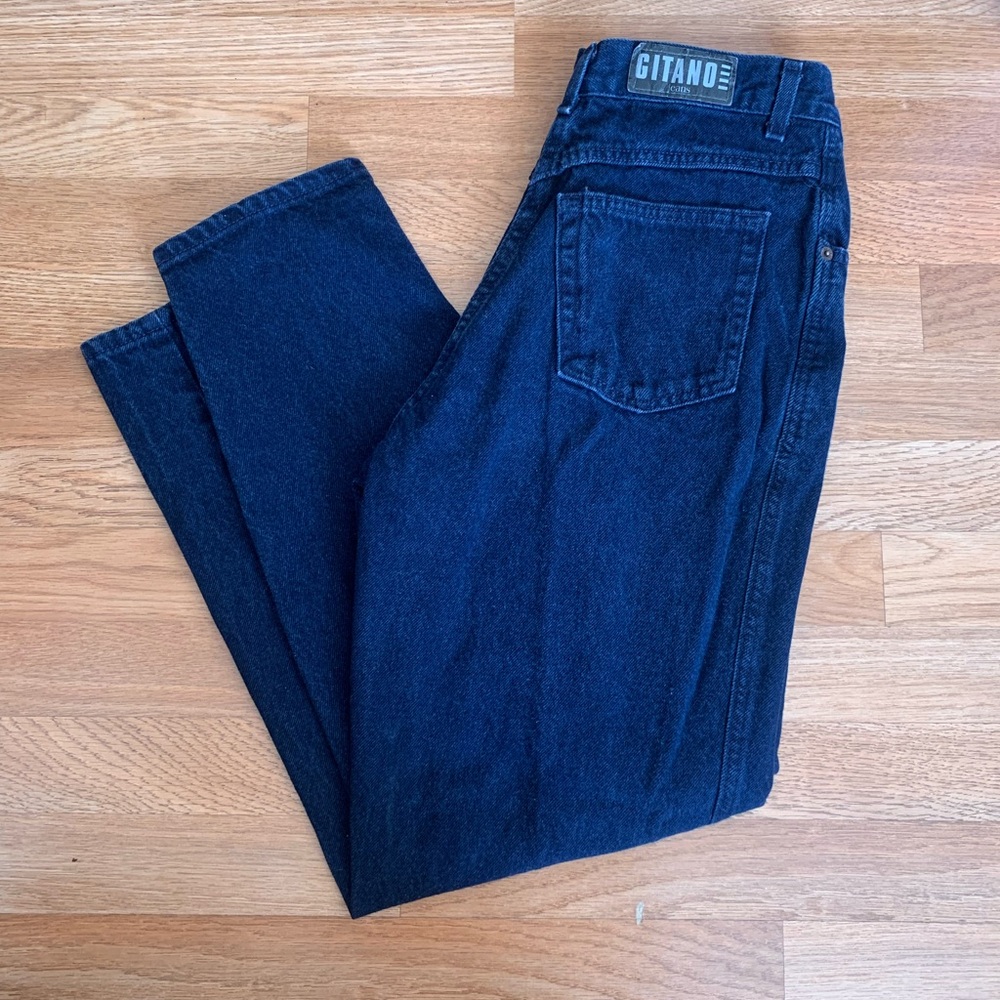 Vintage 80s GITANO high waisted relaxed tapered mom jeans